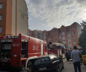 Tragiczny pożar na ul. Boboli w Białymstoku. Nie żyje mężczyzna