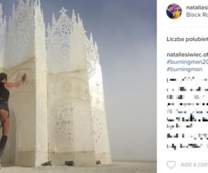 Natalia Siwiec na Burning Man