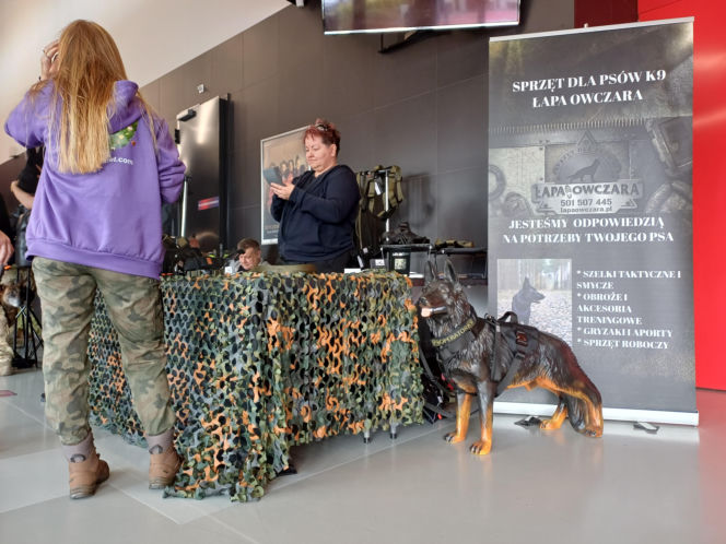 Psy służbowe, szkolenia i strefa pierwszej pomocy. Trwa drugi dzień CERBERUS K9 w Ostrowie