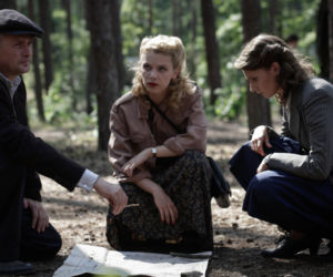Wojenne dziewczyny 4 odc. 43. Marysia (Aleksandra Pisula), Kruk (Paweł Małaszyński), Ewa (Vanessa Aleksander)