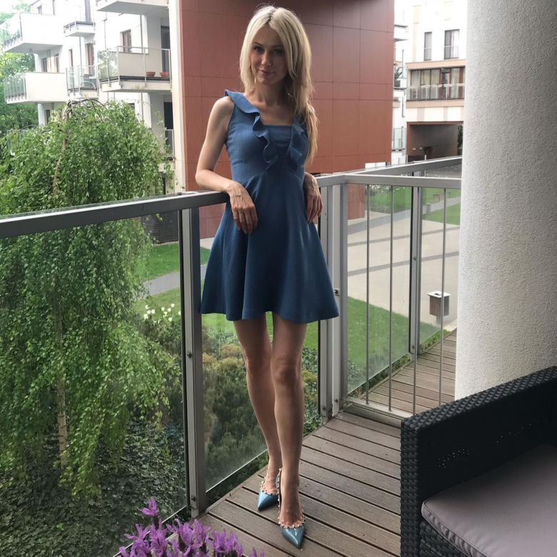 Magdalena Ogórek walczy z upałem