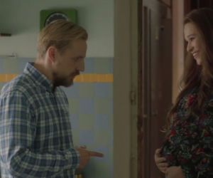 O mnie się nie martw 9 sezon odc. 13. Krzysiek (Paweł Domagała), Kaśka (Anna Szymańczyk)