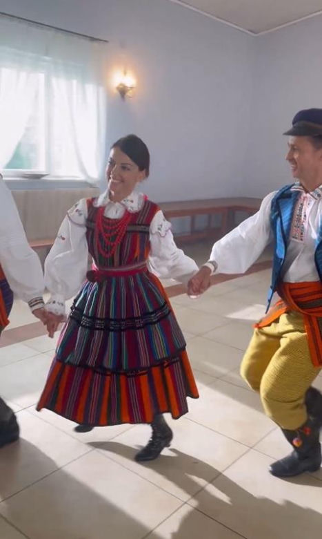 Barwy szczęścia nowy sezon na planie. Kasia (Katarzyna Glinka), Mariusz (Rafał Cieszyński)