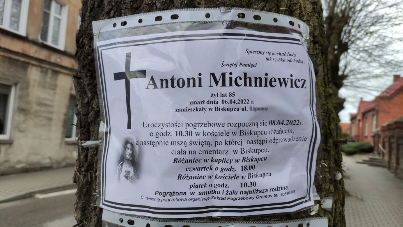 Pogrzeb ojca Czesława Michniewicza