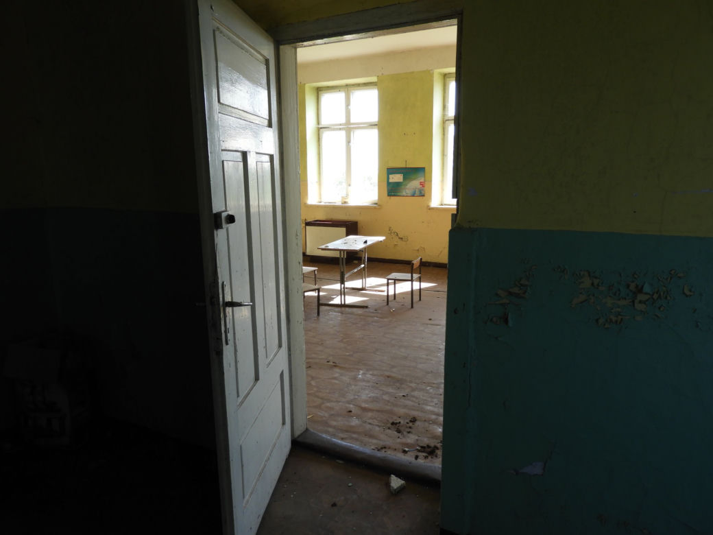 Opuszczona szkoła podstawowa na Śląsku