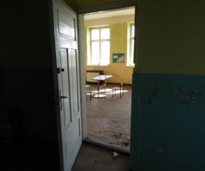 Opuszczona szkoła podstawowa na Śląsku