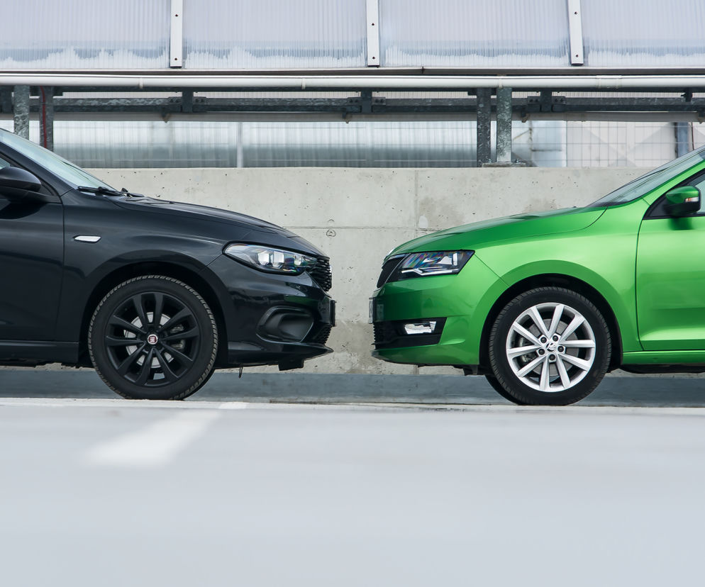 Fiat Tipo 1.4 T-Jet 120 KM vs. Skoda Rapid Spaceback 1.0 TSI 110 KM