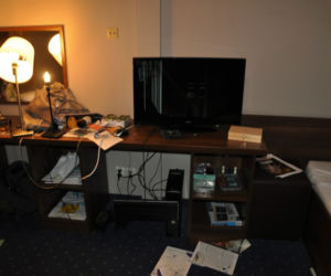 Kolno: Alkohol, demolka w hotelu i ucieczka w bieliźnie!