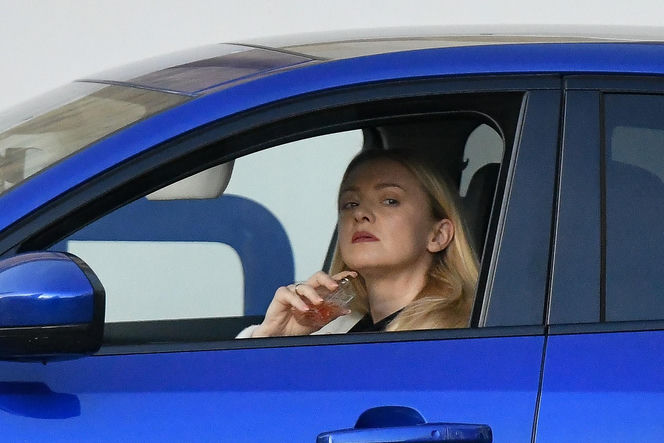 Basia Kurdej-Szatan w aucie robi się na bóstwo