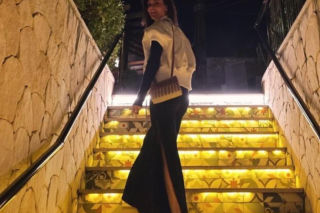 Agnieszka Radwańska na wakacjach