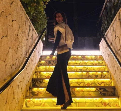 Agnieszka Radwańska na wakacjach