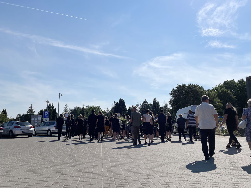 Pogrzeb ofiar makabrycznego wypadku na S22