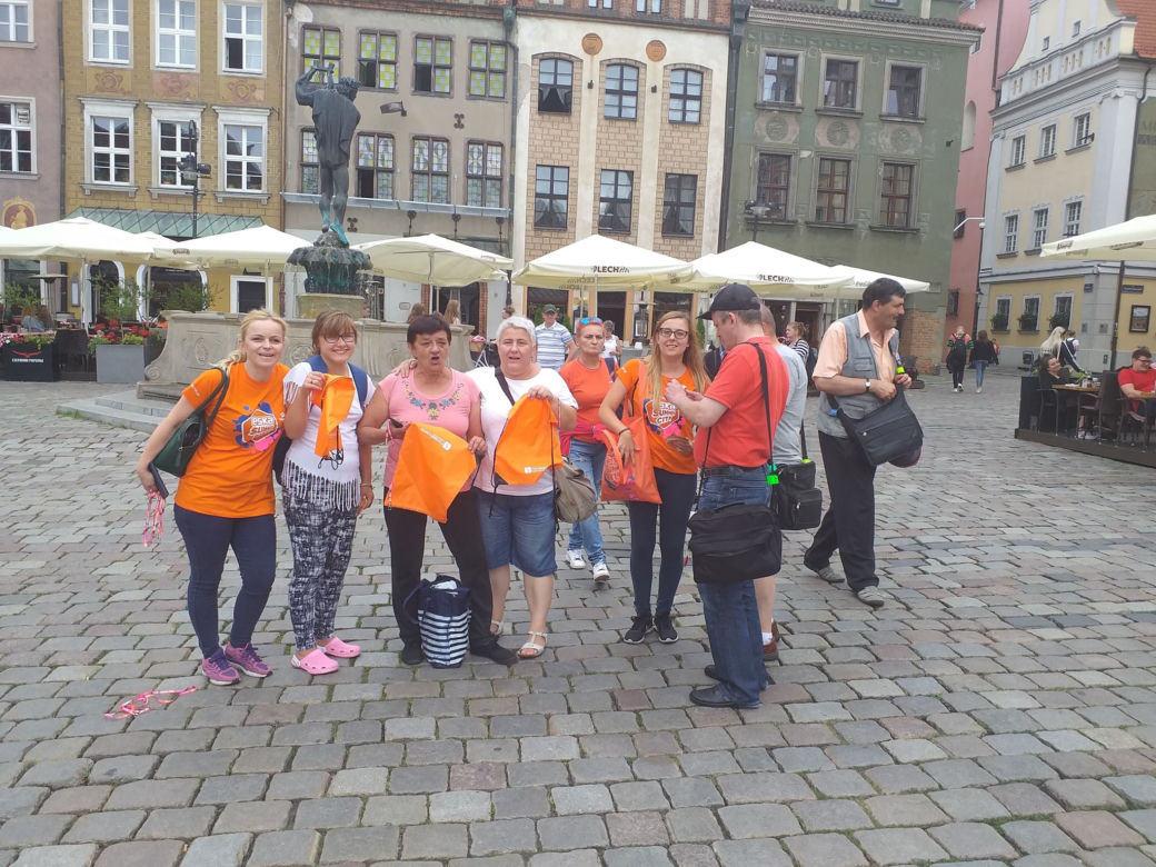 Patrol Eska Summer City przemierza Poznań