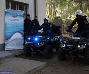 Policjanci z Komisariatu Wodnego we Wrocławiu mają nowe quady