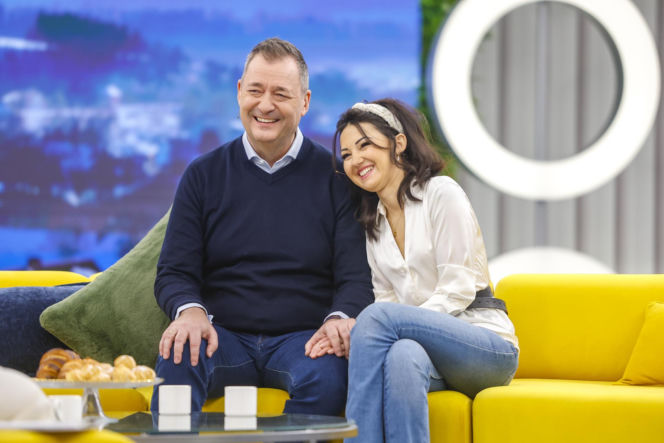 Jacek Rozenek po chorobie pokazał się z żoną. Tak mówią o różnicy wieku