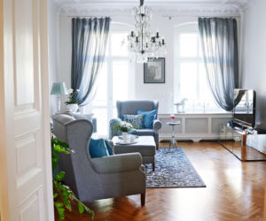 Projekt stylowego pokoju dziennego