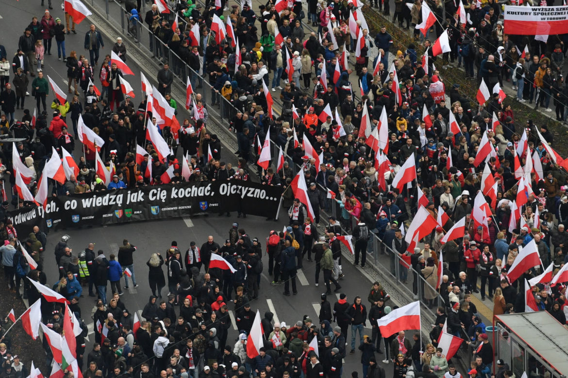 Marsz Niepodległości 2022 w Warszawie