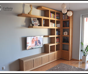 Biblioteczka w kratkę