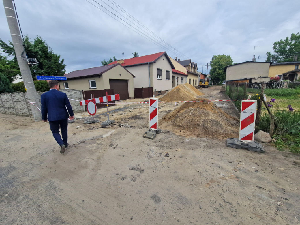 Remonty dróg w Lesznie