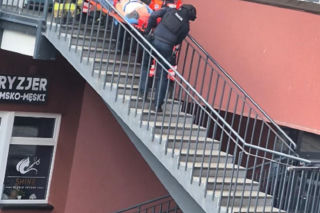 Dramat w kwadracie przy ul. Łyskowskiego w Toruniu. To tutaj zaatakował nożownik