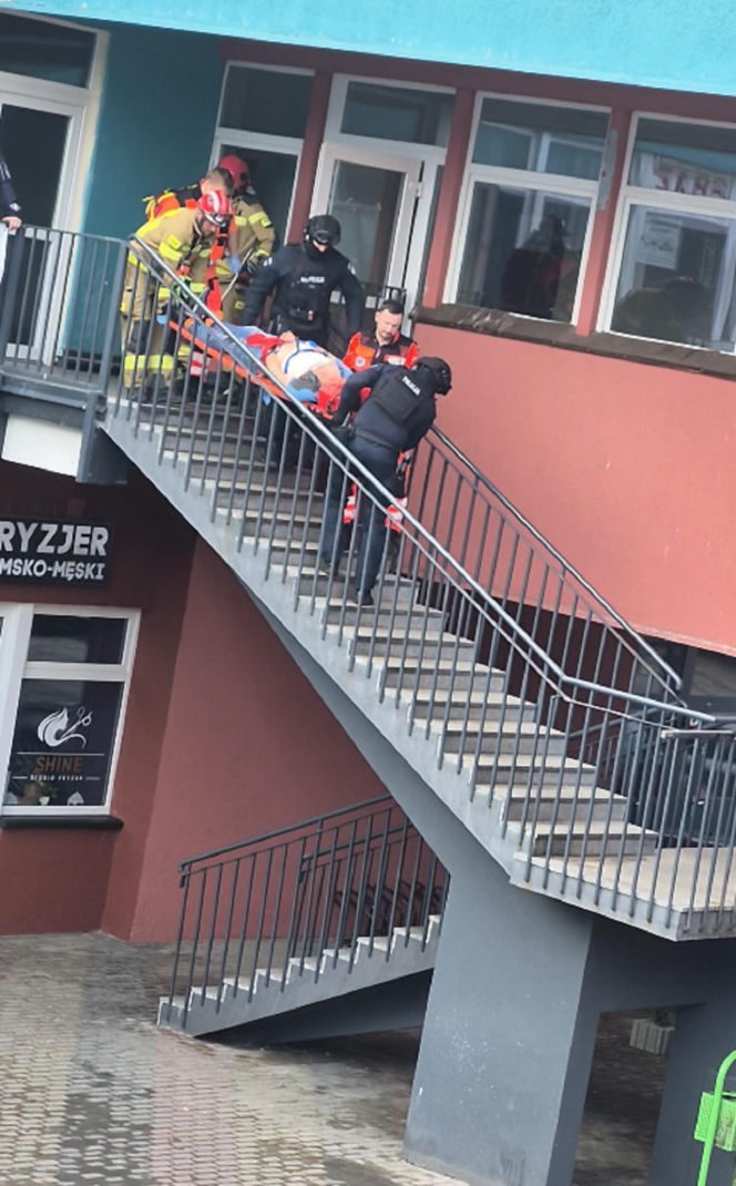 Dramat w "kwadracie" przy ul. Łyskowskiego w Toruniu. To tutaj zaatakował nożownik