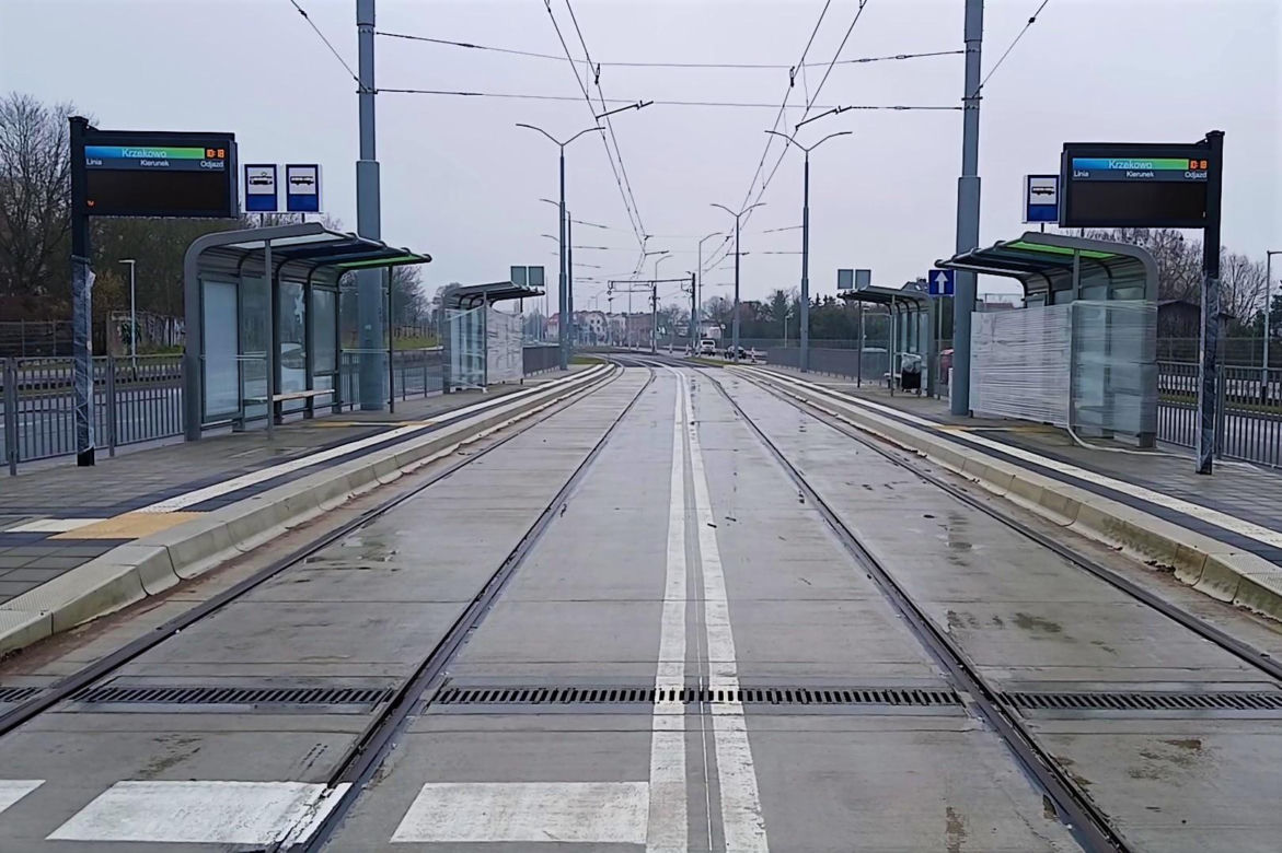 Tereny dawnej pętli na Krzekowie