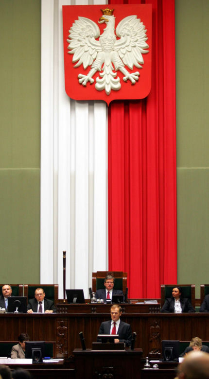 Donald Tusk expose w 2007 roku