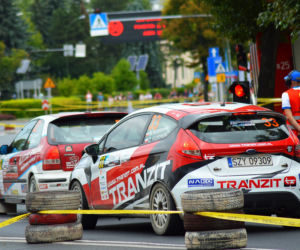 28. Rajd Rzeszowski - odcinek specjalny w Rzeszowie