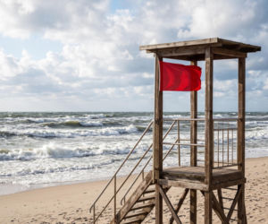 Sinice Chłopy. Czy w Chłopach można się kąpać 12.08? Flaga, warunki pogodowe