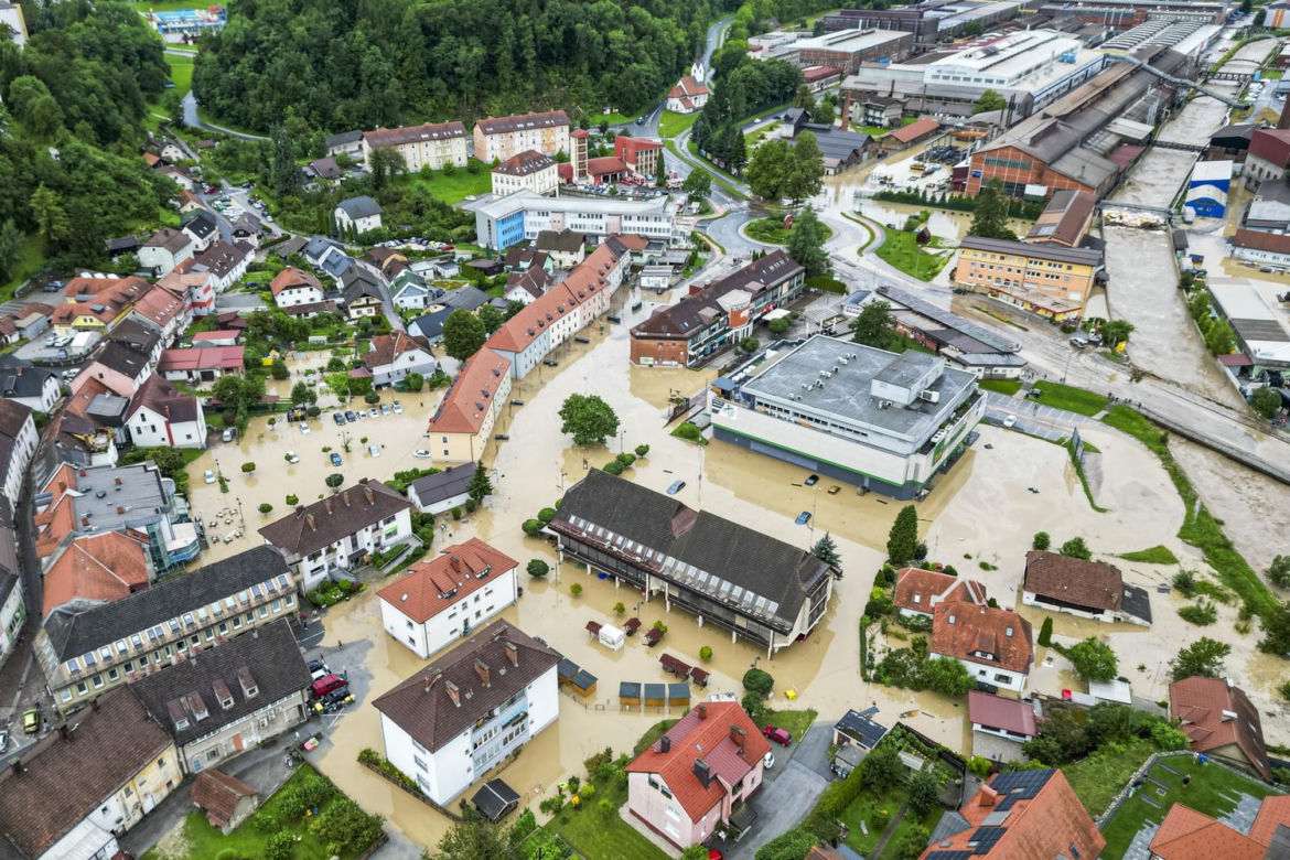 Powodzi w Słowenii