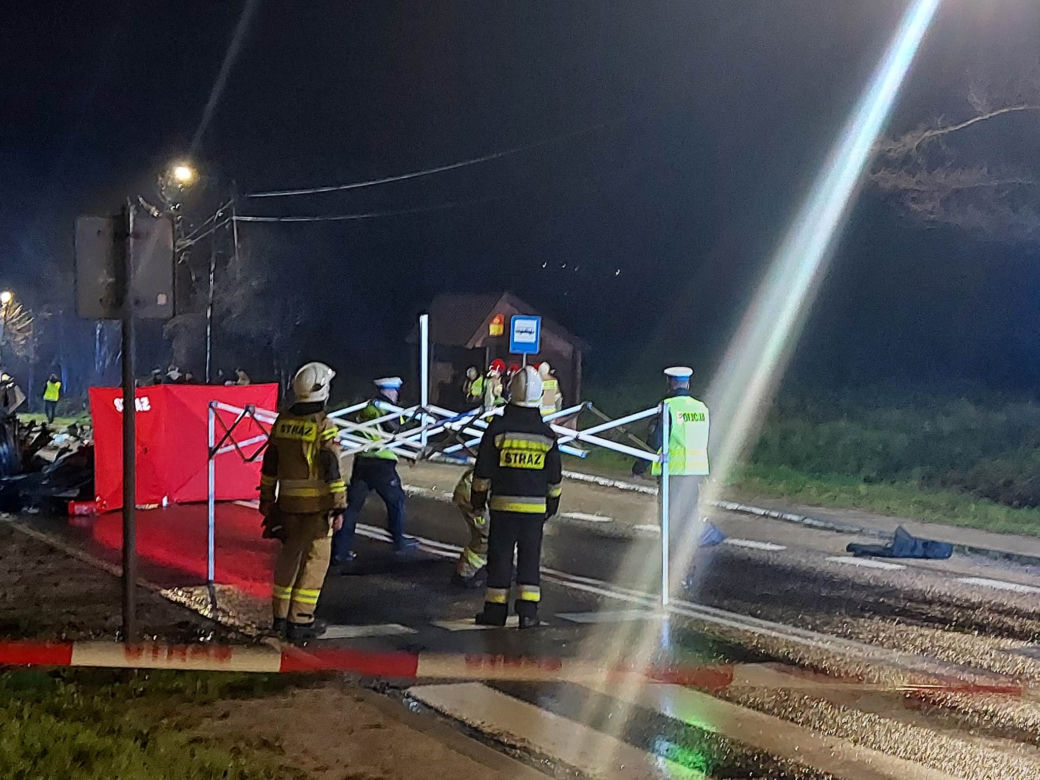 Tragiczny wypadek w Starej Słupi. Nie żyją cztery osoby