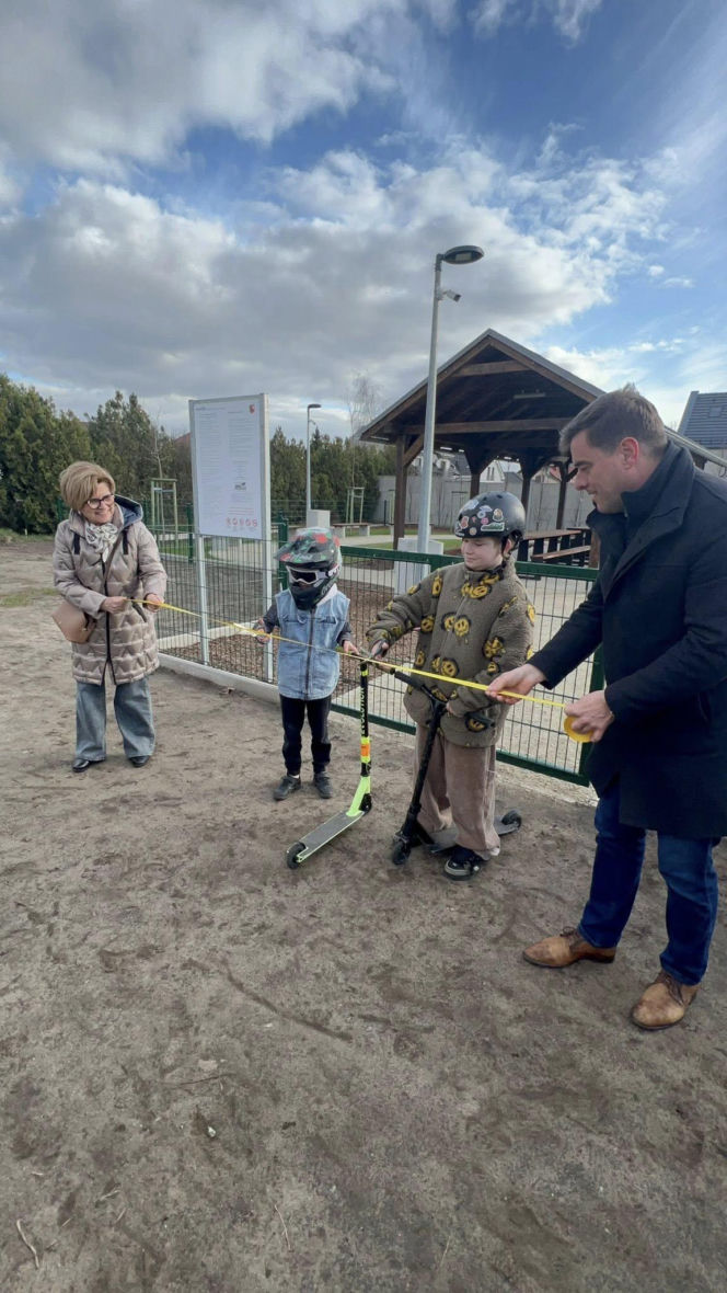 Pumptrack w Bojanoparku w Lesznie otwarty. Zobaczcie jak wygląda nowa atrakcja