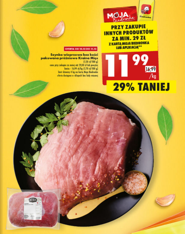 Biedronka na sobotę