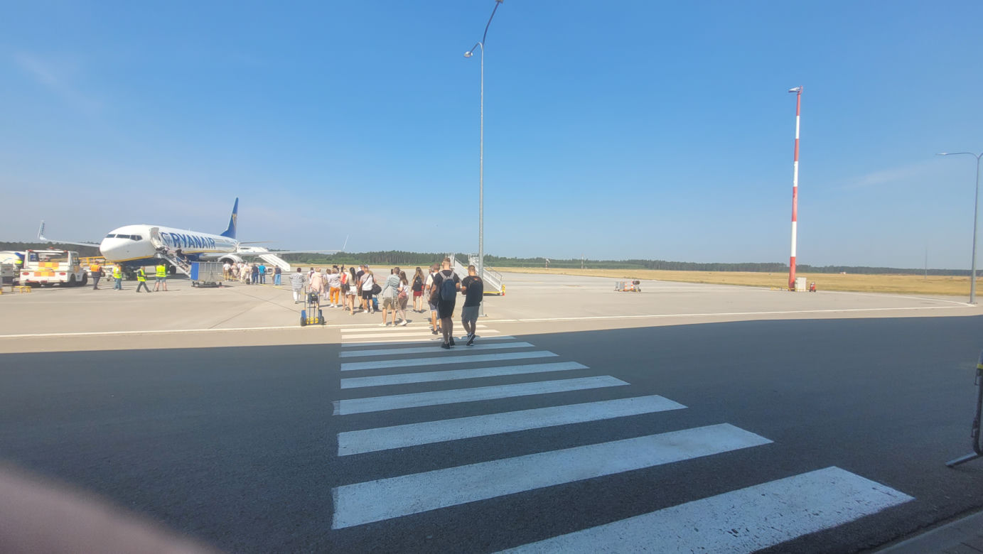 Nowy wakacyjny kierunek z lotniska w Szymanach. Pierwszy samolot do Turcji już odleciał [ZDJĘCIA]