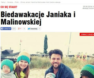 Janiak będzie się procesował z tabloidem o bieda-wakacje nad morzem