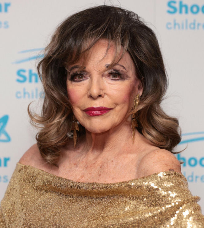 Joan Collins, 92-letnia gwiazda Hollywood ma męża młodszego o 32 lata. Piękna para?