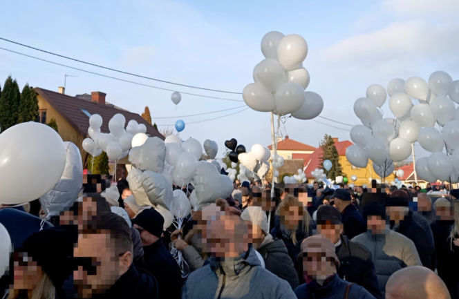 Pogrzeb Ireny Rupińskiej i jej wnuczka