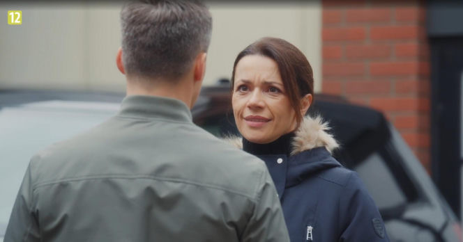 M jak miłość odc. 1924. Jakub Karski (Krzysztof Kwiatkowski), Martyna (Magdalena Turczeniewicz)