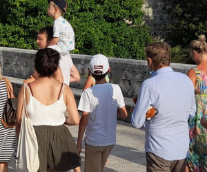 Donald Tusk w Chorwacji: Z misiem poszedł na lody
