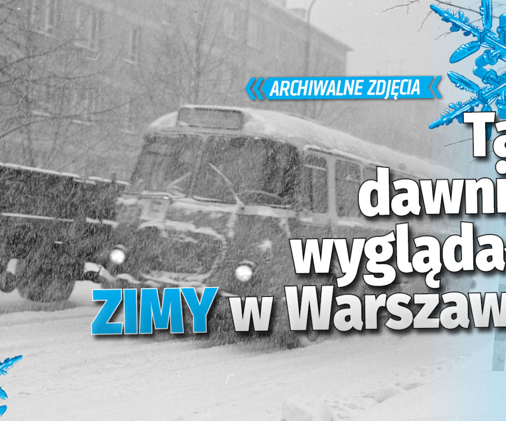 Tak dawniej wyglądały ZIMY w Warszawie ver2