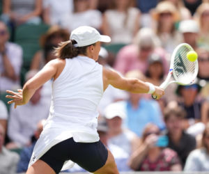 Rodzina Igi Świątek na Wimbledonie