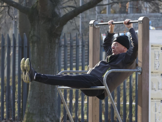 Senator Karczewski trenuje na wiosnę