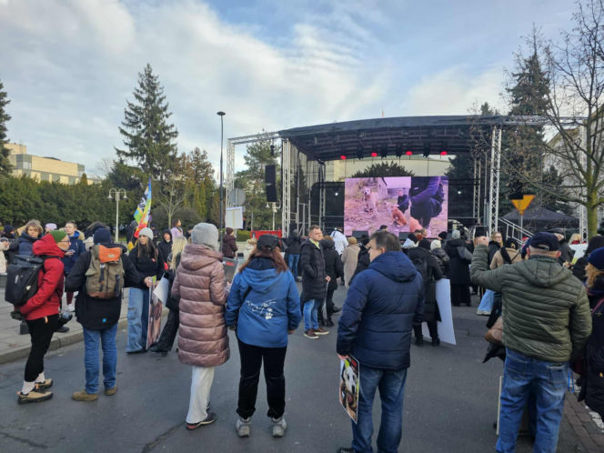 Protest przed Sejmem (17.12.2025)