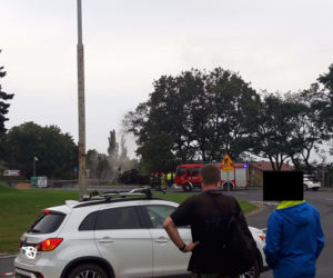 Awaria gazociągu w centrum Torunia. Akcja służb