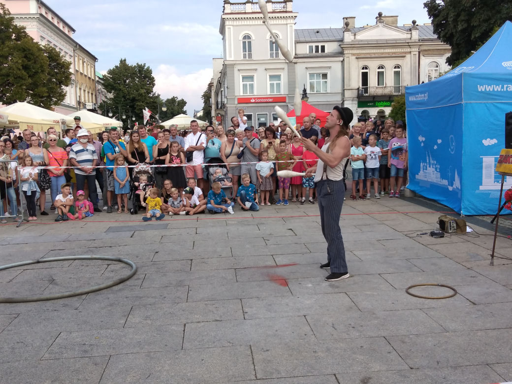 W weekend królowała magia! Na radomskim deptaku wystąpiły największe gwiazdy sztuki ulicznej!