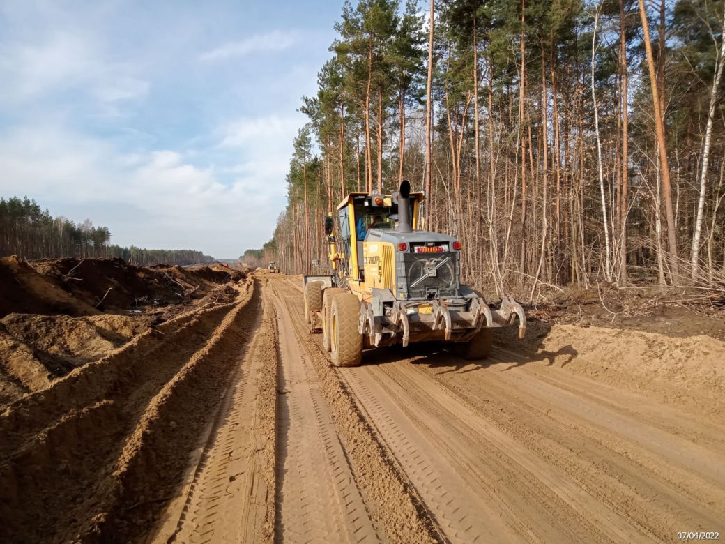 Budowa dróg w Polsce w lipcu 2022