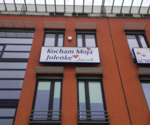 Wrocławianie wyznaja uczucia na billboardach
