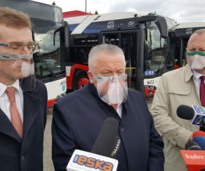 Prezentacja autobusów na gaz