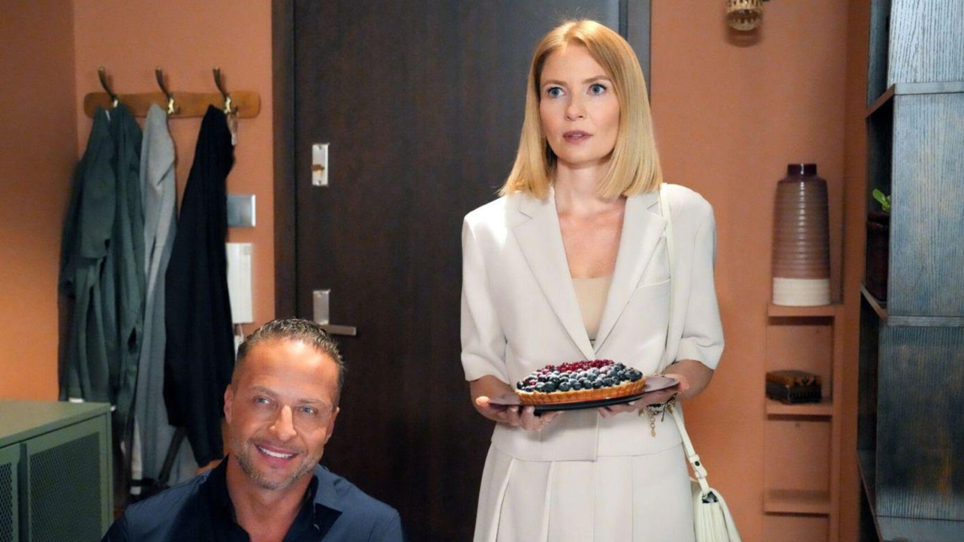 Barwy szczęścia odc. 3114. Sebastian (Marek Krupski), Dominika (Karolina Chapko)