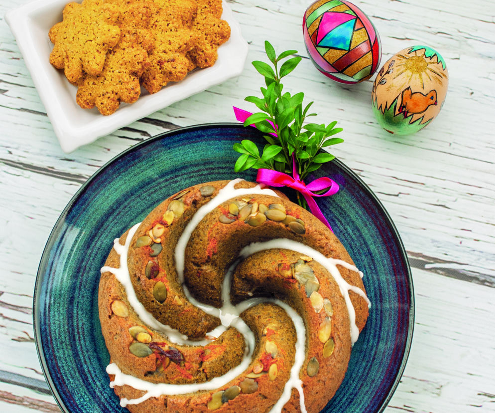 Babka dyniowo-pomarańczowa (przepis bezglutenowy)